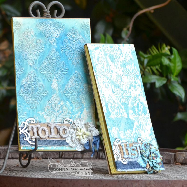 Easy Bohemian Notepads by Donna Salazar for Spellbinders