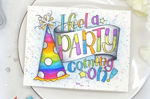 Video Friday | Rainbow Confetti Background with Kelly Latevola for Spellbinders using SDS-105 Party