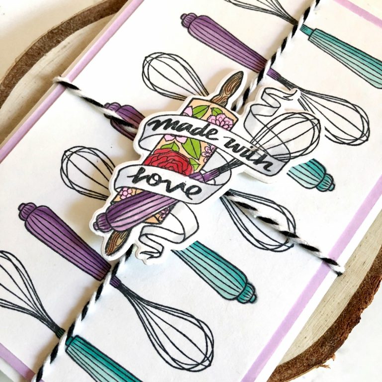 Spellbinders Handmade Collection by Stephanie Low - Inspiration | Recipe Card Gift Set by Ashlea #spellbinders #neverstopmaking #stamping #handmade
