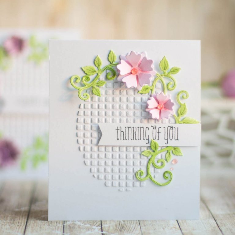 Spellbinders Special Moments Collection by Marisa Job - Inspiration | Small Cards with Elena featuring S5-378 Floral Oval dies #diecutting #cardmaking #neverstopmaking #handmadecard