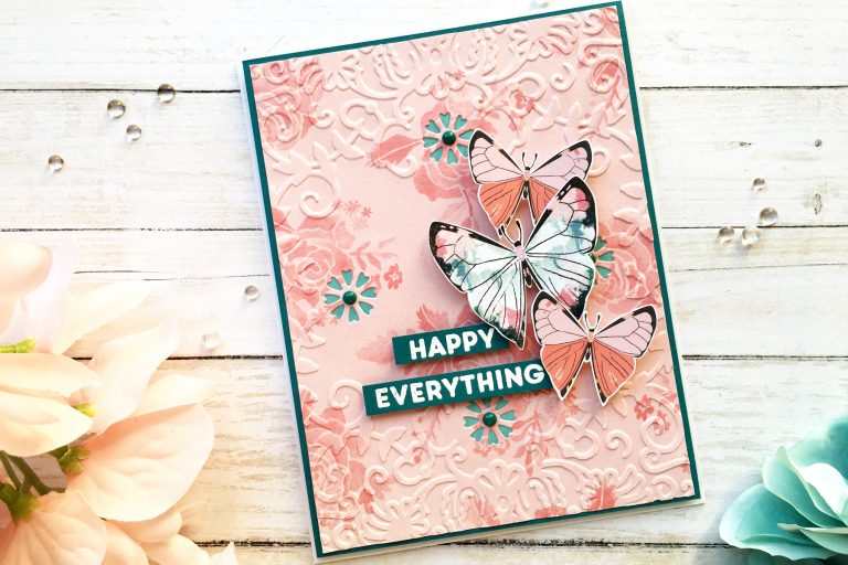 Spellbinders Cut & Emboss Folders Inspiration | Even More Everyday Cards With Enza featuring CEF-001 Diamond Lace Frame, CEF-010 Botanical Frame #spellbinders #neverstopmaking #embossing #handmade #cardmaking