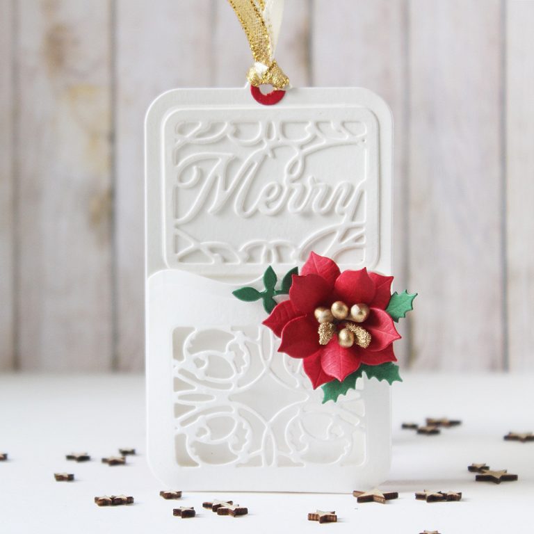 Spellbinders A Charming Christmas Collection by Becca Feeken - Inspiration | Gatefold Card & More with Hussena