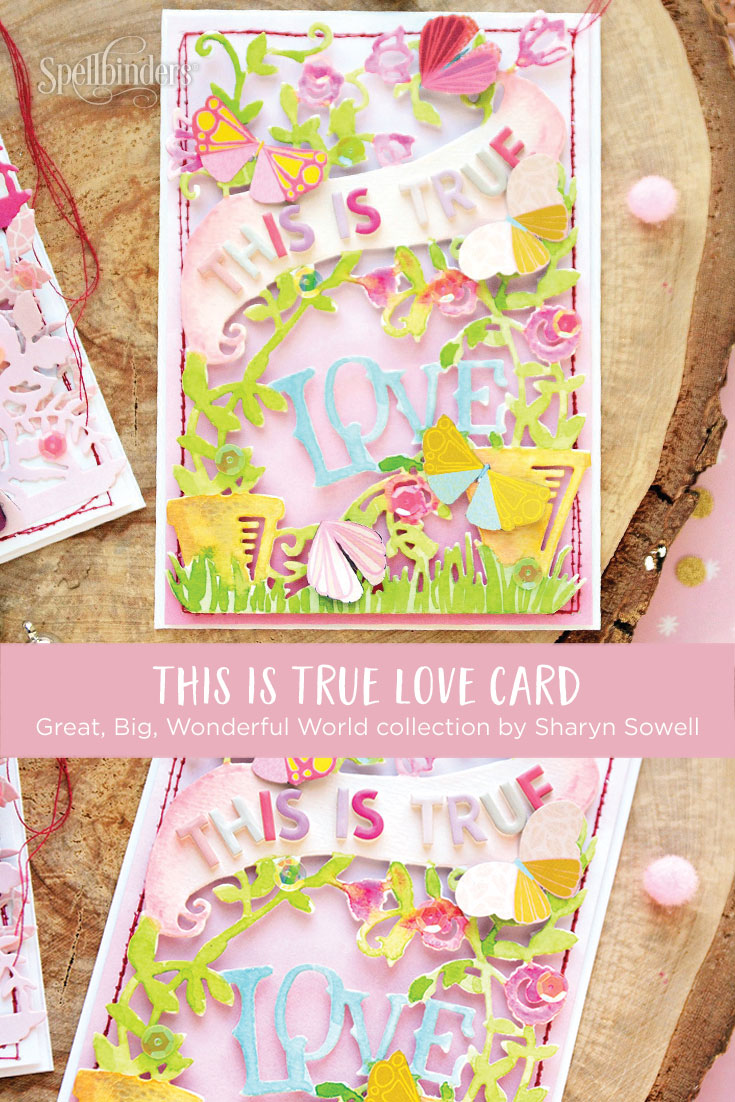 Great, Big, Wonderful World Inspiration | Cards filled with love by Anna Komenda for Spellbinders