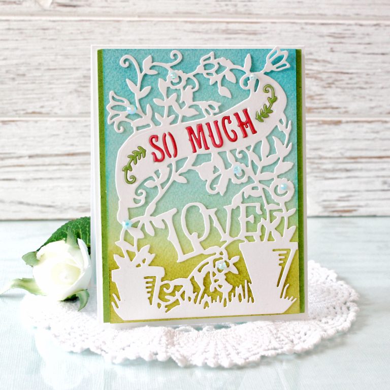 Great, Big, Wonderful World Inspiration | Love Cards by Melody Rupple for Spellbinders