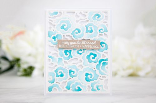 Destinations China collection by Lene Lok - Inspiration | Intricate Die Ink Blending by Keeway Tsao for Spellbinders