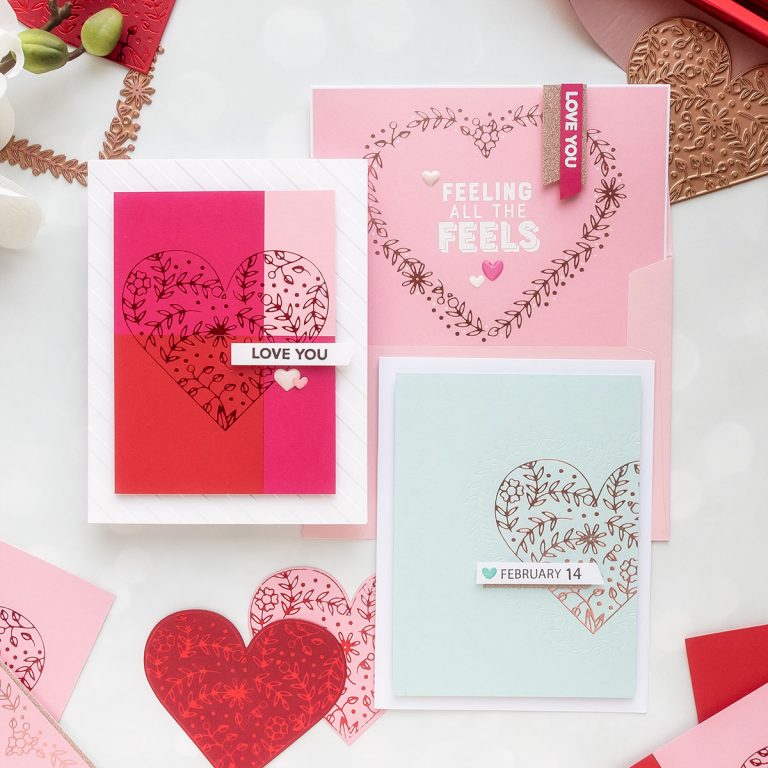January 2019 Glimmer Hot Foil Kit of the Month is Here – My Love Grows