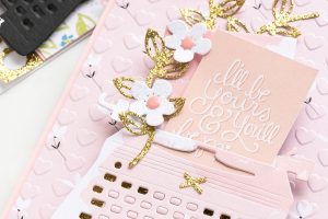 You're My Type - Spellbinders January 2019 Card Kit of the Month Typewriter Die Cards. I'll Be You'll & You'll Be Mine Card by Yana Smakula for Spellbinders