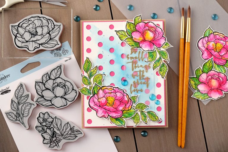 Just Add Color Collection by Stephanie Low - Inspiration | Easy Colored Card with Wanda Guess for Spellbinders