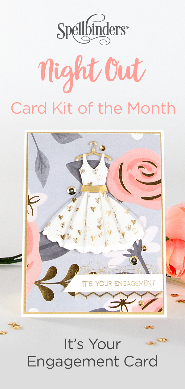 Using Just Stamps & Dies! April Night Out 2019 Card Kit of the Month Edition