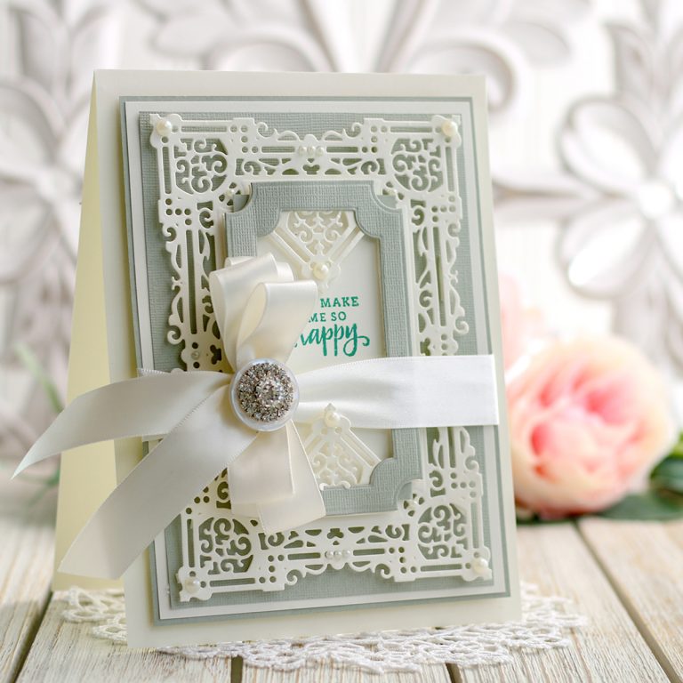 May 2019 Amazing Paper Grace Die of the Month is Here – Nostalgic Serenade Card Frame 