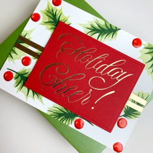 Spellbinders Paul Antonio Holiday 2019 Collection - Inspiration | A Clean and Simple Christmas with Laurie Willison