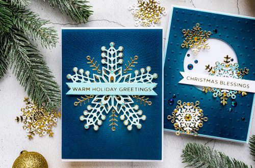 November 2019 Small Die of the Month is Here – Kaleidoscope Snowflake