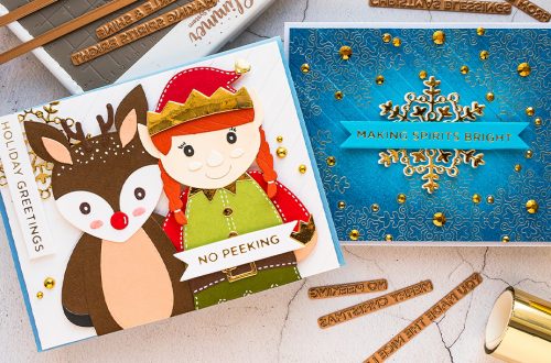November 2019 Glimmer Hot Foil Kit of the Month is Here – Shimmering Merry Christmas Sentiments