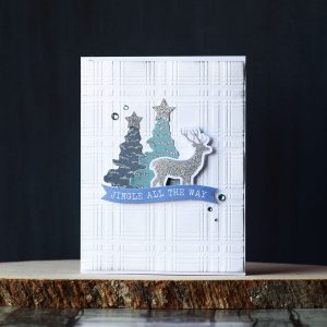 Spellbinders Card Club Kit Extras! October 2019 Edition - Sparkling Holidays Collection.