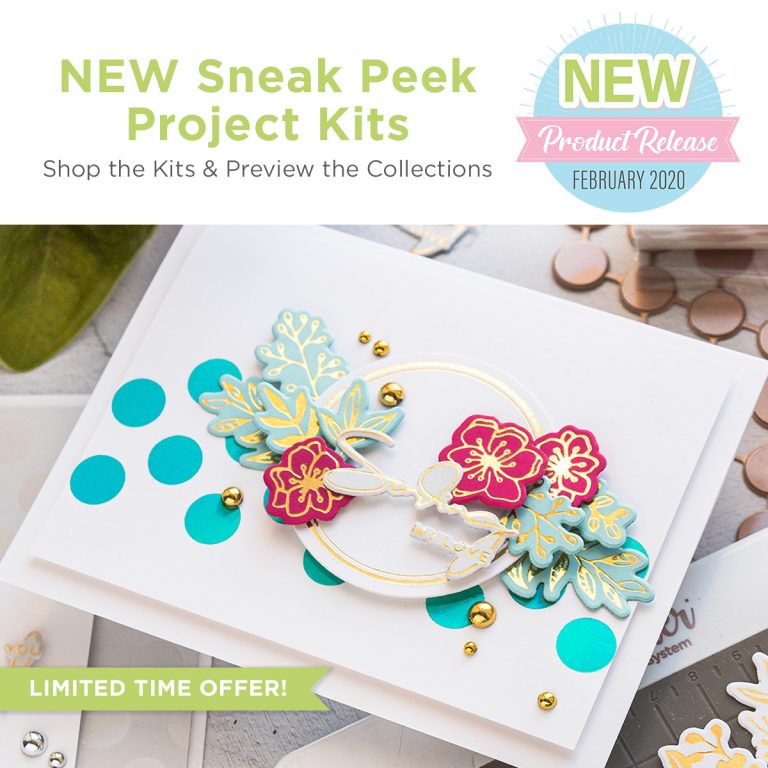 Spellbinders - Yana Smakula Foiled Basics Project Kit is Here!