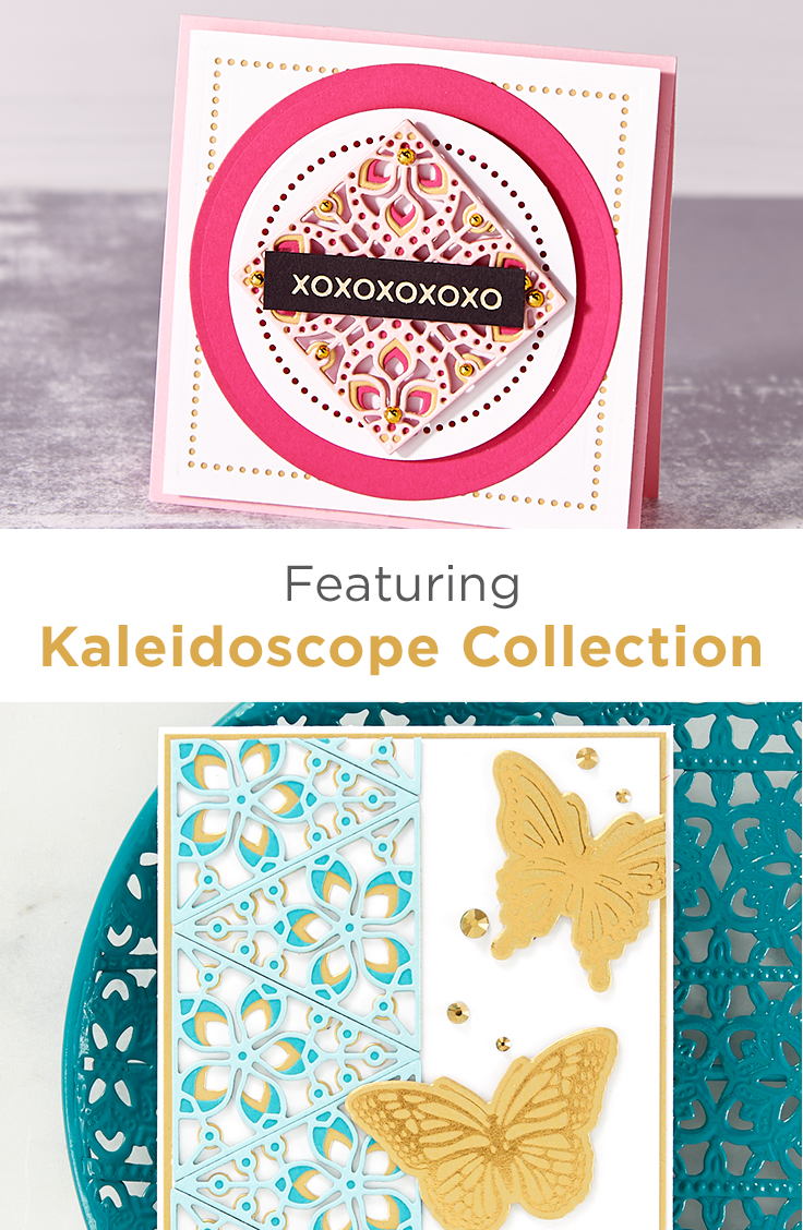 What’s New at Spellbinders | The Kaleidoscope Collection #Spellbinders #NeverStopMaking #DieCutting