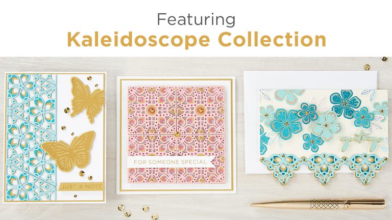 What’s New at Spellbinders | The Kaleidoscope Collection #Spellbinders #NeverStopMaking #DieCutting