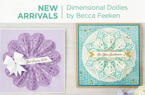 What’s New at Spellbinders | Dimensional Doily Collection by Becca Feeken