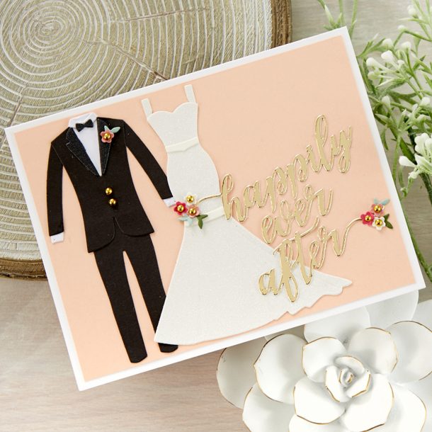 Spellbinders Wedding Season Project Kit is Here! #Spellbinders #NeverStopMaking #DieCutting #Cardmaking