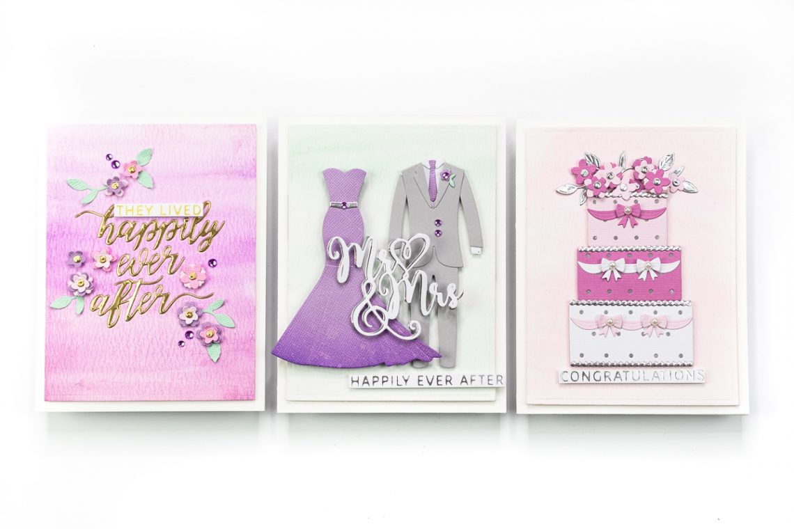 Spellbinders Wedding Season Collection by Nichol Spohr - Inspiration | Cardmaking Ideas with Jenny #Spellbinders #NeverStopMaking #DieCutting