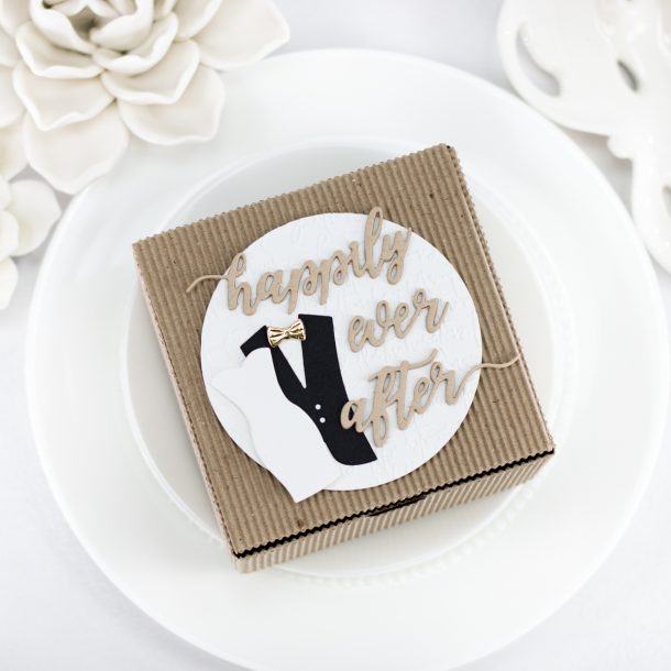 Spellbinders Wedding Season Collection by Nichol Spohr - Inspiration | Handmade Wedding Cards Ideas with Koren Wiskman | Video tutorial #Spellbinders #NeverStopMaking #DieCutting #Cardmaking