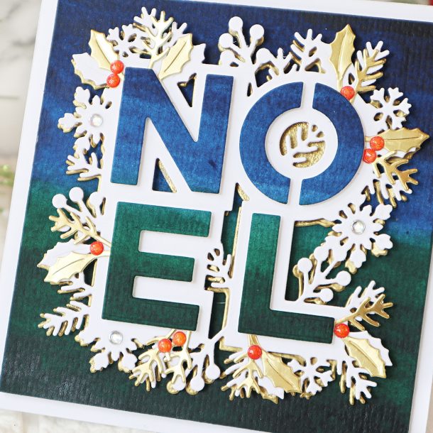 Spellbinders Sparkling Christmas 2020 Collection - Cardmaking Inspiration with TaeEun Yoo #spellbinders #NeverStopMaking #cardmaking #diecutting