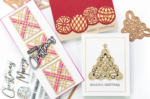 The Spellbinders Christmas Project Kit | Cardmaking Inspiration with Jennifer Bolton | Video tutorial #Spellbinders #NeverStopMaking #Cardmaking #Diecutting #Christmascardmaking