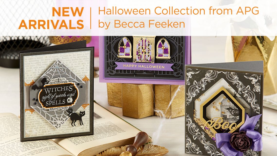 What’s New | Halloween 2020 Collection by Becca Feeken for Spellbinders #Spellbinders #NeverStopMaking #DieCutting #Cardmaking #Halloween #AmazingPaperGrace