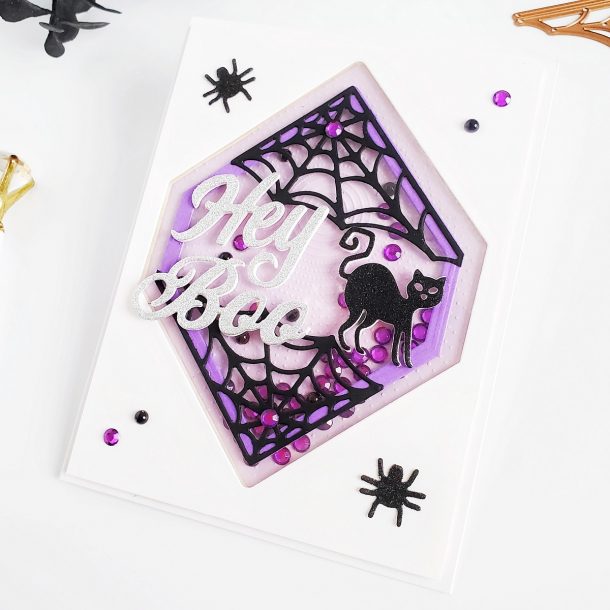 Spellbinders Halloween Collection by Becca Feeken | Inspiration with Yasmin Dias #Spellbinders #NeverStopMaking #AmazingPaperGrace #DieCutting #Halloween