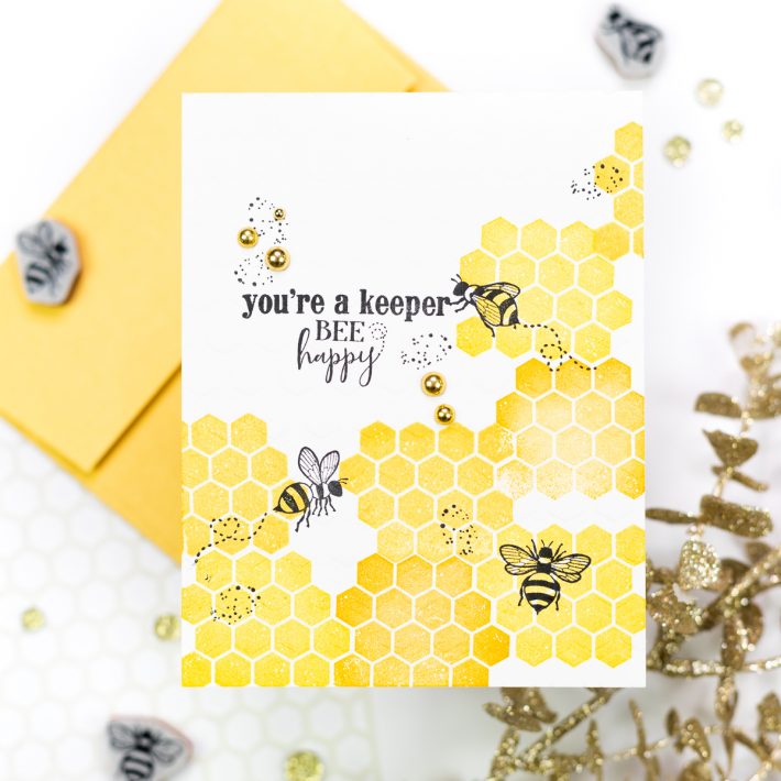 Spellbinders & FSJ Buzzworthy Project Kit | Cardmaking Inspiration With Jenny Colacicco | Video tutorial #NeverStopMaking #DieCutting #Cardmaking 