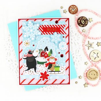 Spellbinders October 2020 Card Kit of the Month is Here – Dancin’ Santa #Spellbinders #SpellbindersClubKits #Cardmaking