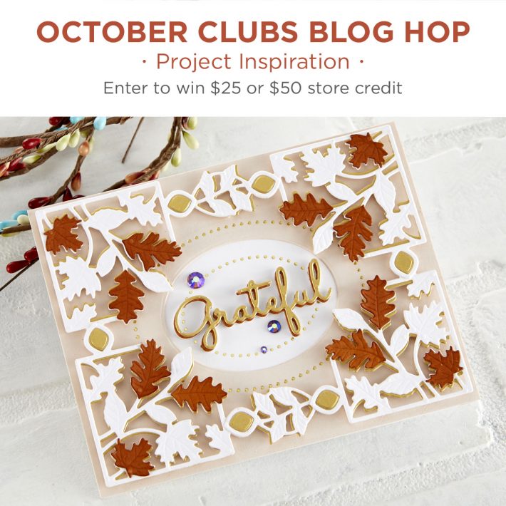 Spellbinders October 2020 Clubs Inspiration Blog Hop + Giveaways
