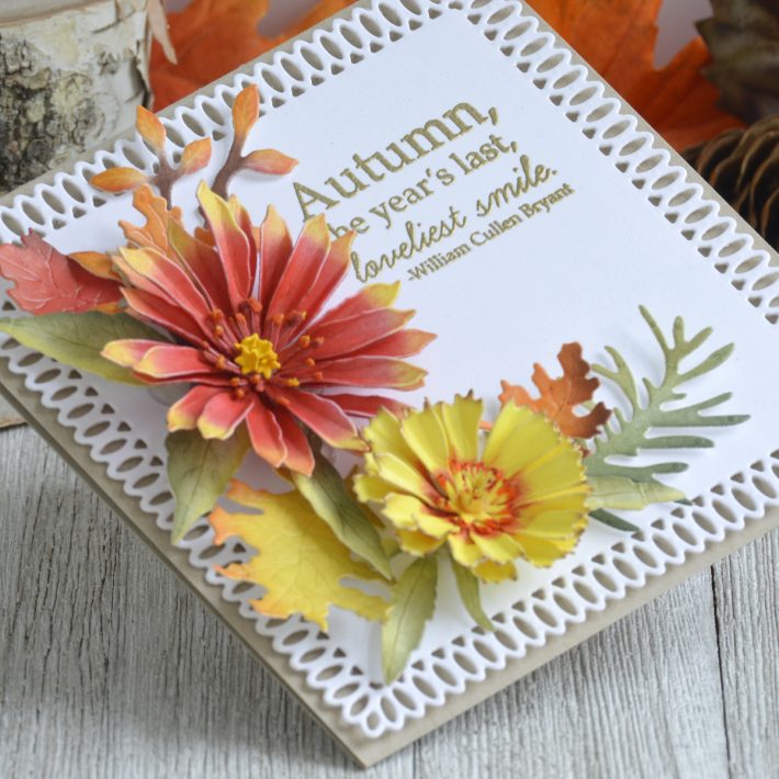 Susan’s Autumn Flora Collection – A Trio of Autumn Cards with Annie Williams