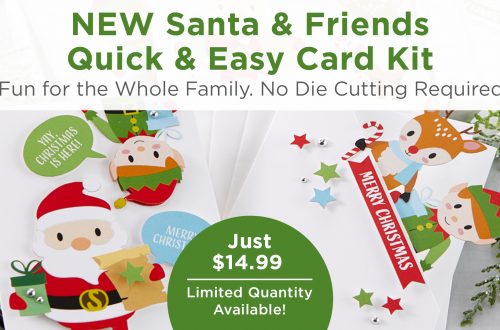 What’s New | Santa & Friends Quick and Easy Card Kit