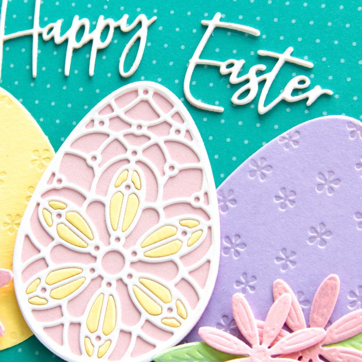 Spellbinders Expressions of Spring Collection | Signs of Spring - Bunnies and Eggs 