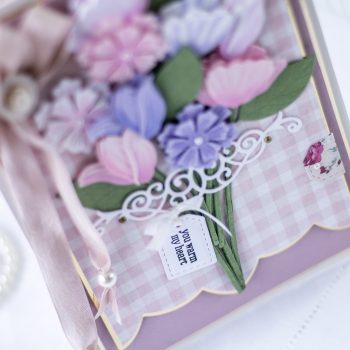 March 2021 Amazing Paper Grace Die of the Month is Here – Mini 3D Vignette Floral Mason Jar