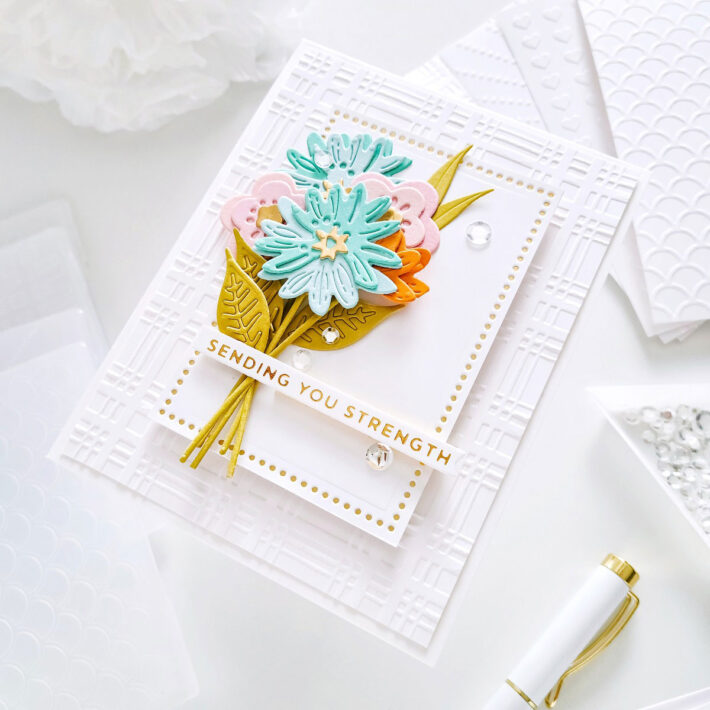 Embossed Cards Trio with Yasmin Diaz