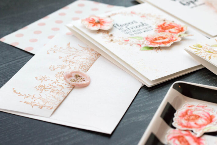 Watercolor Floral Card Set How-To with Marie