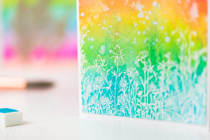 Rainbow Floral Cards with Mona Toth
