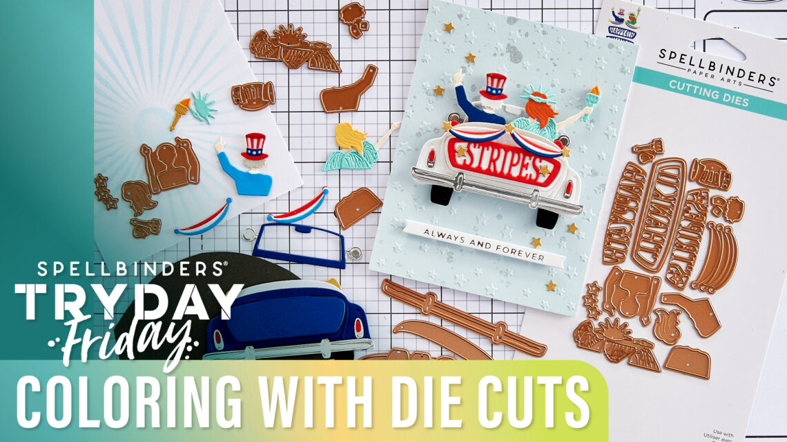 ﻿Coloring with Die Cuts | Spellbinders Live