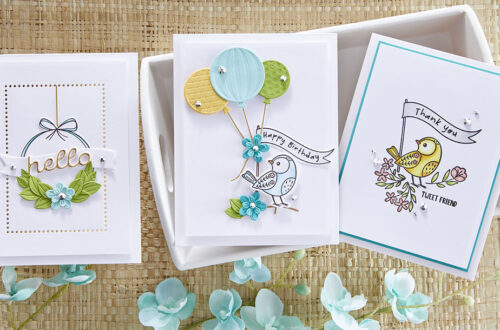 September 2021 Clear Stamp of the Month is Here – A Little Bird Told Me