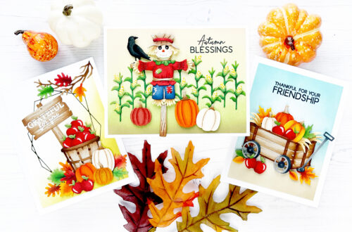 Happy Harvest Collection Inspiration with Caly Person