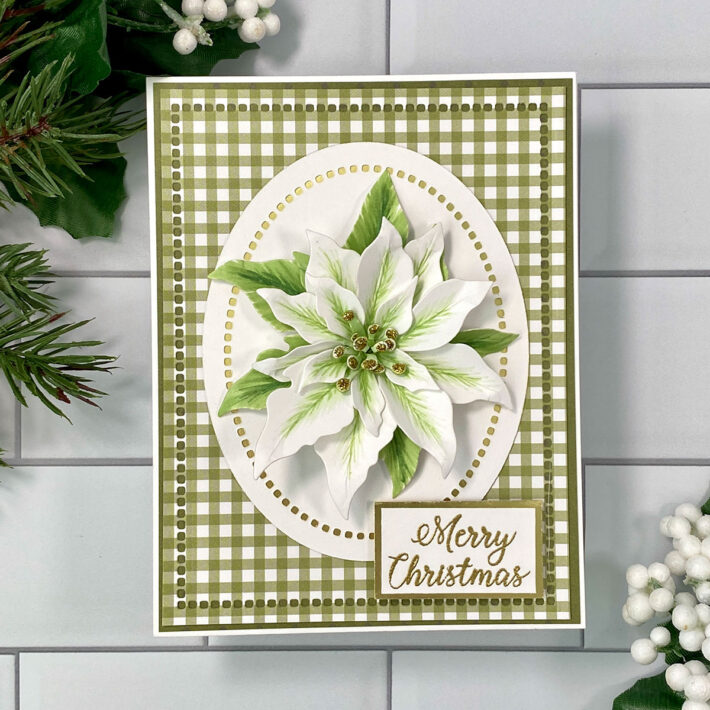 Create Gorgeous Christmas Cards with Susan’s Holiday Flora Collection with Carol Hintermeier