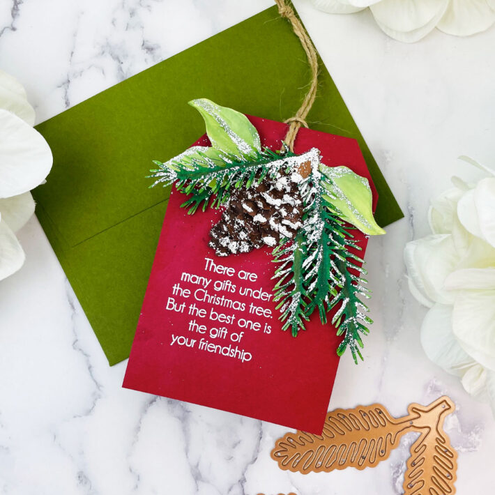 Christmas Card, Tag and Decoration with Joy Baldwin
