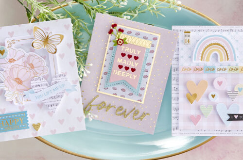 January 2022 Card Kit of the Month Preview & Tutorials – Truly, Madly, Deeply