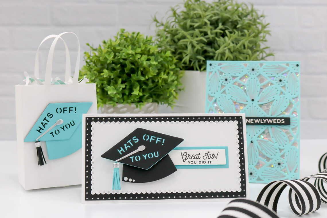 Graduation Card, Gift Bag & More with Celebrate You Collection and Lisa Mensing